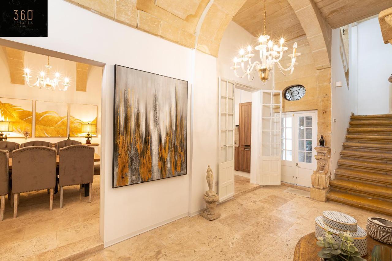 Ferienwohnung Palazzo 16Th Century Mdina, Opposite St Paul'S Cathedral By 360 Estates Exterior foto